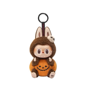 Happy Halloween Party Series-Sitting Pumpkin Vinyl Plush Pendant