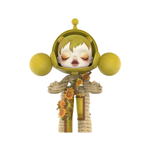 POP MART MEGA a SKULLPANDA 400% Van Gogh Museum Sunflowers Limited Edition