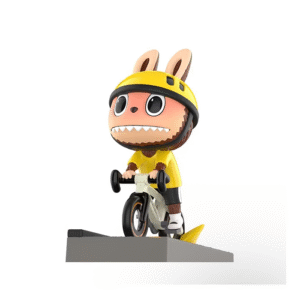 LABUBU Summer Ride Figurine Action Figure Birthday Gift Kid Toys